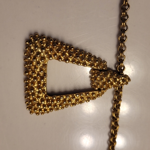 Sarah Coventry Golden Sunset Vintage 70s Gold-tone Necklace - Picture 8 of 16